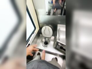 DILF Native Ecstasy Riding Greyhound And Busting A Nut In Public! Cum See My Load ????????????