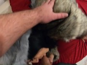 Preview-MilfyCalla- Masturbating while wearing fur coat and shiny high heels 205