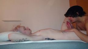 beautiful twink from finland gives me his cum before my boyfriend gets home