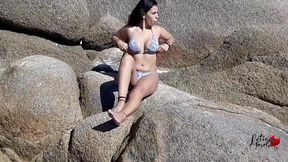 eu estava na praia e ele chegou com jeitinho...tanto que dei ate o cuzinho