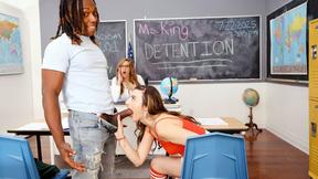 ”I bet you would suck his monster cock too ms King”