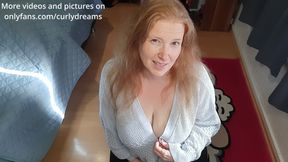 curly_dreams In the picture he looked bigger - your cock is too small for my breasts