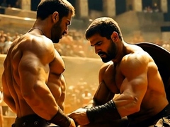 AI Gladiators fuck in the arena by ManyAMan