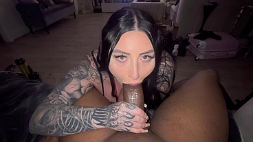 Maddison black sucks besties man until cum in mouth it’s a secret
