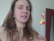 Sucking sweet dick candy and talking dirty