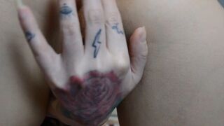 Anal masturbation kinky tattoo girl Sonja