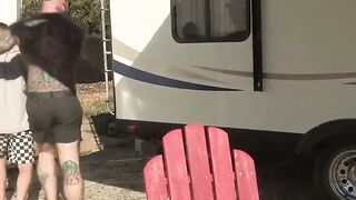 Beyondthedoors stepdad takes his stepson behind the fence for a carnal experience