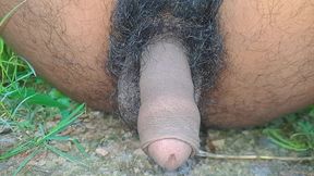 Desi Hot Gay Pissing in the Jungle in Solo.