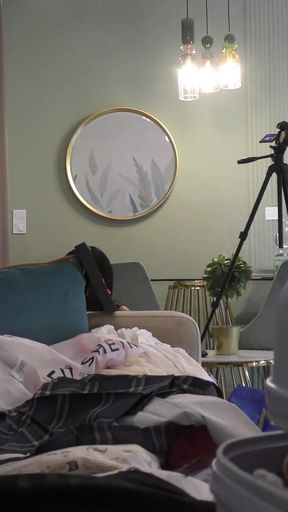 Must-see moment from &quot;Hot sexy petite blonde college girl does a try on and goes online for likes and new followers to&quot;