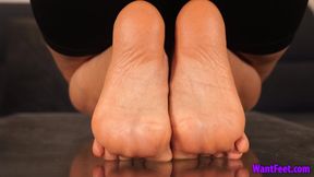 Behind Soles Tempting View - 4K MP4