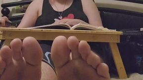 Timelapse of the soles of my feet