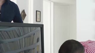 Hot & Sweaty Anal Sex with Transexual Hottie - Clifton James