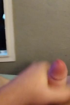 Stroking My Little Cock