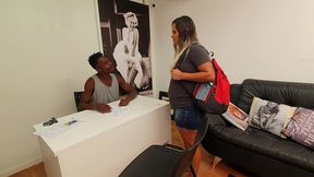entrevista de emprego !!! tive que dar o cu para ganhar a vaga . higor negrao - paty bumbum . direcao sexfoxxx