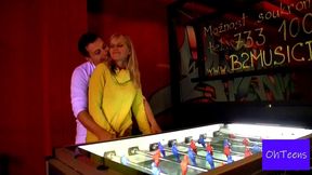 mary and max having a party