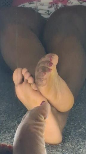 Joi worship feet session