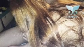 Caring wife takes double penetration and whimpers nonstop