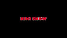 niki snow rides isiah maxwell s big cock to facial