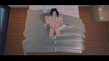 Fudendo a buceta e a bunda da minha elfa putinha no quarto dela - Roblox