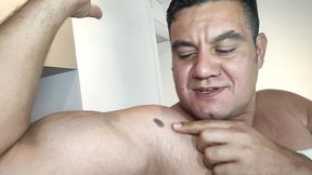 yuri gaucho - bear xxl cock showering horny and handjob with big cumload