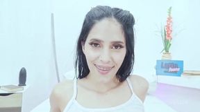 Skinny Colleague Girl. Helen Star. Dap. Tap. 6 On 1