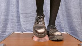 18 yo anime girl tramples my floor-face with Doc Martens shoes (part 1 of 12), flo006x 1080p
