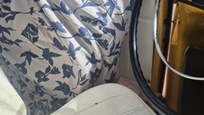 Driving barefoot and leaving in high heels