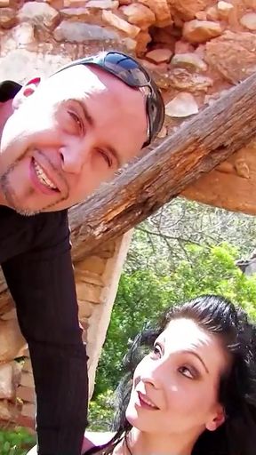 Sexy Latina at Cheating Anal Sex by Stranger at Lost Place   Clip 1