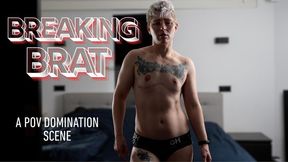 Breaking Brat - Alpha Jaq Quicksilver Makes You Submit with Rough Submission, Verbal Humiliation, and Piss Marking - golden shower, pee, dominant, pov, daddy dom - 720p mp4