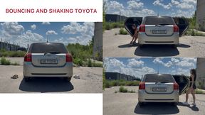 Bouncing and shaking Toyota (custom video)