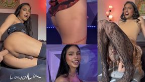 Multiple Orgasms While Riding My Dildo