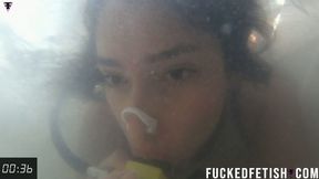 HD Sexy ass Charlot Kink bathtub scuba lola nose hook 793