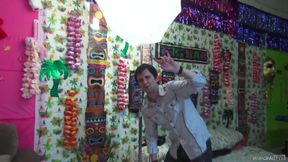 Welcome to the Cock Sucking Challenge with Two Women with 40&#039; Ass to Show off Their Sucking Skills