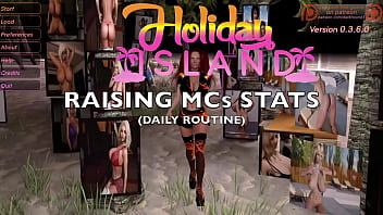 Holiday Island Raising MCs Stats   Yvette reward sex