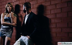 Busty shemale Casey Kisses 69 n analed by former best friend