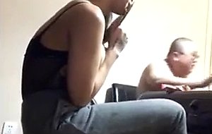 Strip poker with my friend and wife