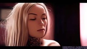 Real Futanari Demon girl fuck her friend with a dick.