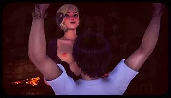 Gwen Dominates in Intense Bondage Riding Session