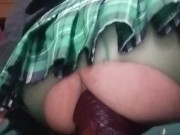 Femboy using dragon friend