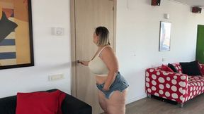 Erin's humping my ass!