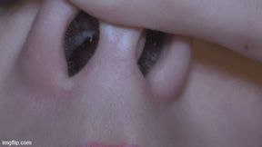 peek into my nose and nostrils