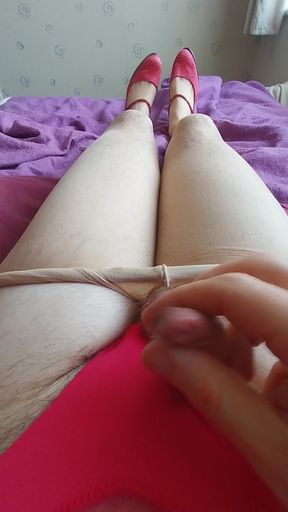 Horny Butt-plugged Sissy Teaser