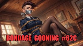 Bondage Gooning #62C: Bound in Blank Obedience (Animated, Music)