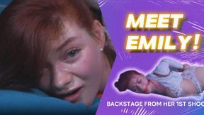 First Time on Set – Backstage with Our New Redhead