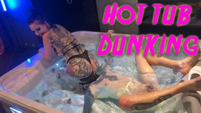 Hot Tub Dunking ft Mistress Demoness Luna Maz Morbid