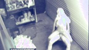 ”Secret garage hoe gets ravaged”