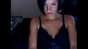 bitch on webcam