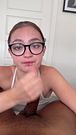 Amateur babysitter sucks dick for payment