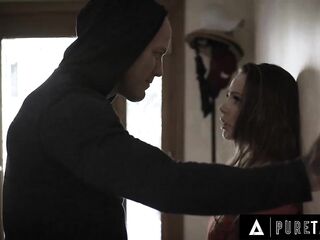 PURE TABOO Scared Of The Outside World Abigail Mac Submits To Stalker Who Broke Inside Her Abode