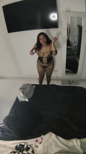 Reverse POV Facial Cummy Bear. the Sound She Make!